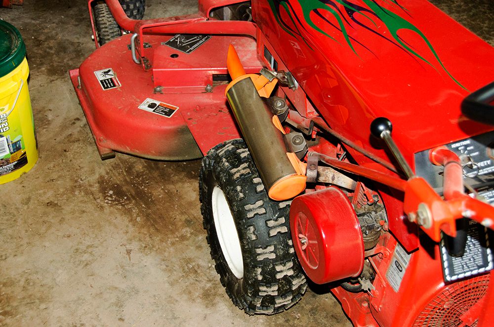 Modern swap for "machine gun" muffler? My Tractor Forum